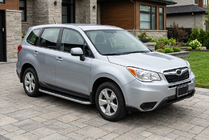 Subaru Forester 2013–2018 Tayga Grey -sivuaskelmat (2 kpl, alumiini) kuva 1
