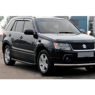 Allmond Black sivuaskelmat (2 kpl, alumiini) Suzuki Grand Vitara 2005–2017 kuva 1