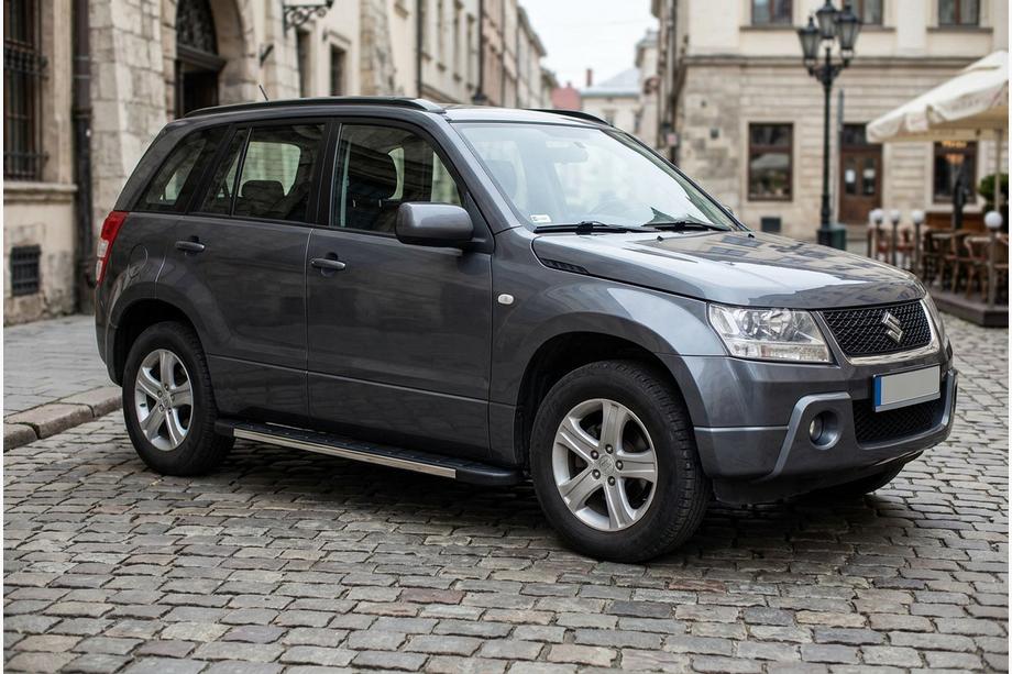 Suzuki Grand Vitara 2005–2017 Duru sivuportaat (2 kpl, alumiini) Image