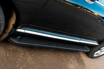 Volkswagen Touareg 2002–2010 Allmond Black sivuaskelmat (2 kpl, alumiini) kuva 1