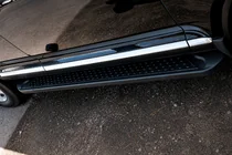 Volkswagen Touareg 2002–2010 Allmond Black sivuaskelmat (2 kpl, alumiini) kuva 2