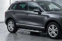 Volkswagen Touareg 2002–2010 Sunrise-astinlaudat (2 kpl, alumiini) kuva 1
