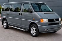 Volkswagen T4 Transporter 1990–2003 Duru sivuastinlaudat (2 kpl, alumiini) Pitkä akseliväli kuva 1