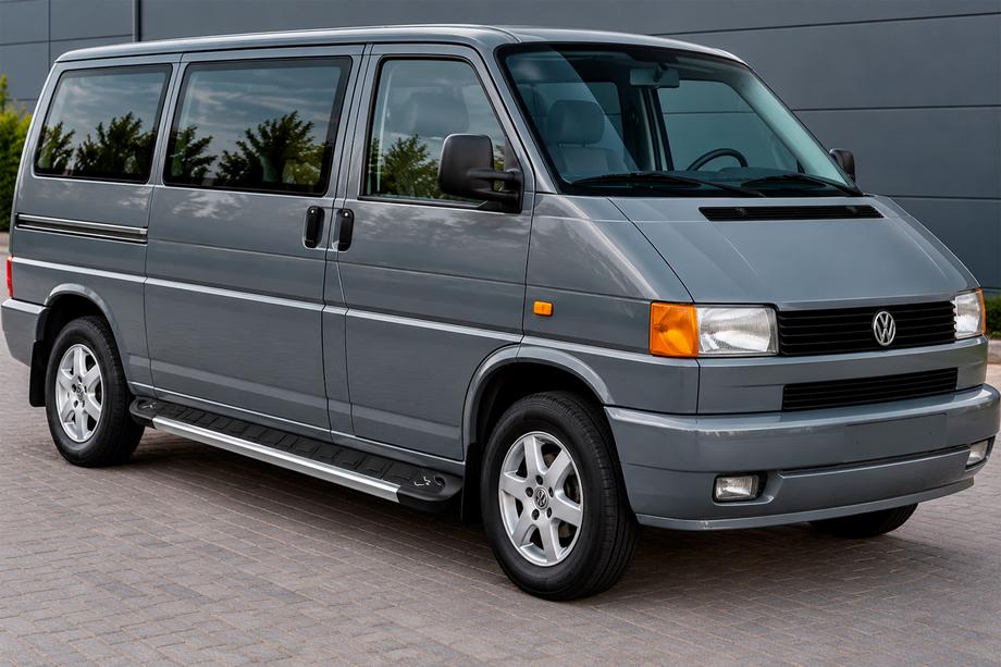 Volkswagen T4 Transporter 1990–2003 Duru sivuastinlaudat (2 kpl, alumiini) Pitkä akseliväli Image