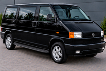 Volkswagen T4 Transporter 1990–2003 Sivuporrast Bosphorus Black (2 kpl, alumiini) Pitkä akseliväli kuva 1