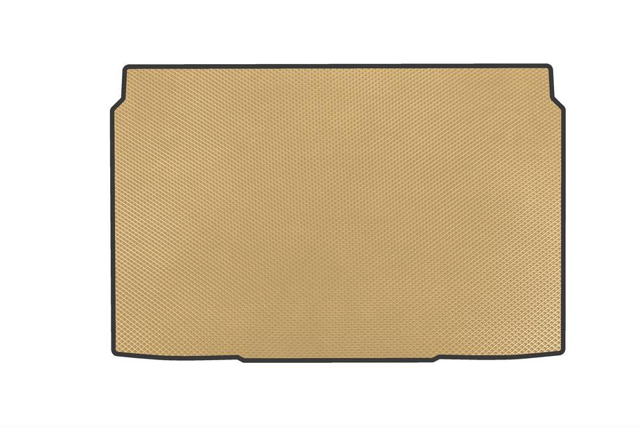Peugeot 208 2019– EVA tavaratilan matto (bensiini, beige) Image