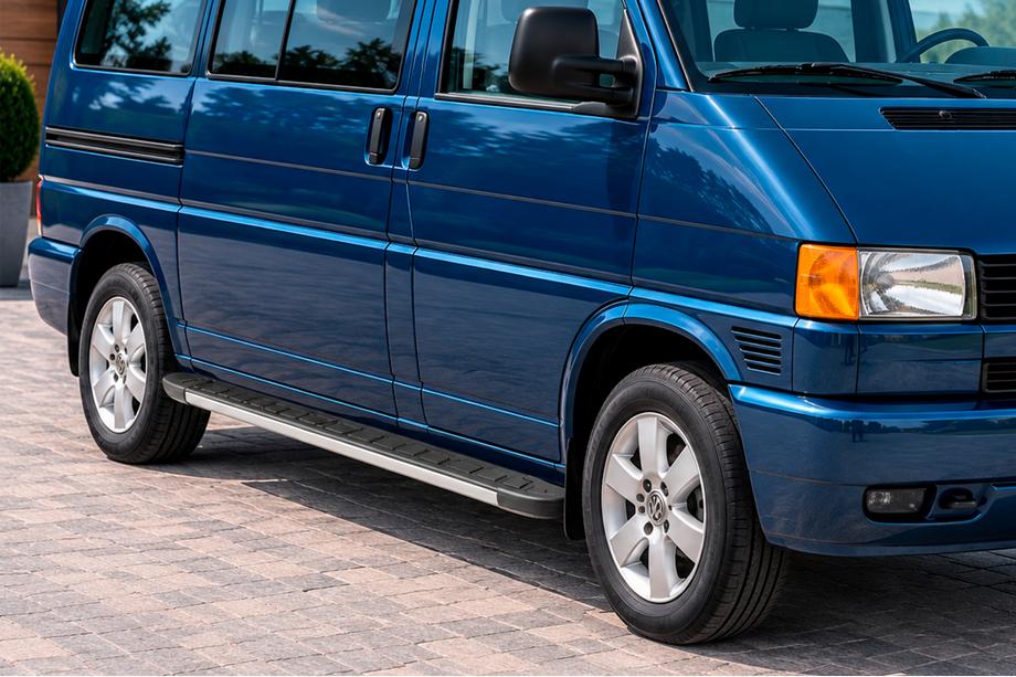 Volkswagen T4 Caravelle/Multivan 1990–2003 Duru sivuastinlaudat (2 kpl, alumiini) Pitkä akseliväli Image