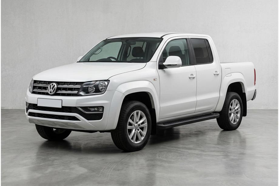 Volkswagen Amarok 2010–2022 Allmond Black sivuaskelmat (2 kpl, alumiini) Image