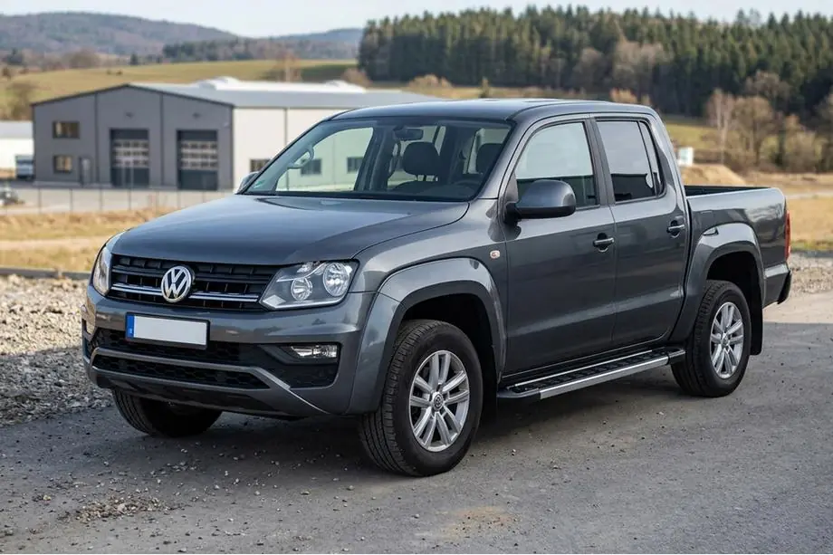 Volkswagen Amarok 2010–2022 Sivukynnykset RedLine V1 (2 kpl, alumiini) Image