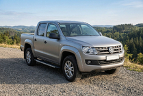 Volkswagen Amarok 2010–2022 Duru sivuastinlaudat (2 kpl, alumiini) kuva 1