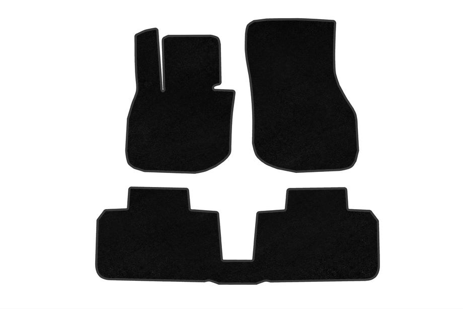 Mini Countryman U25 2023– Premium-tekstiilimatot (Electro, Musta) Image