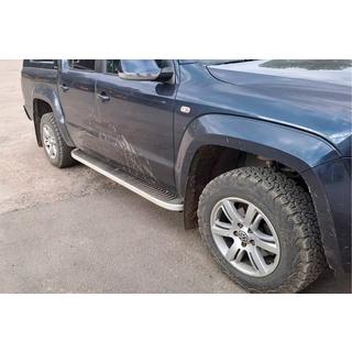 Tayga Grey -sivuaskelmat (2 kpl, alumiini) kuva 1