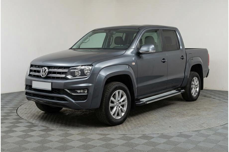 Volkswagen Amarok 2010–2022 Rainbow sivuporrassarja (2 kpl, alumiini) Image