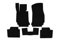 BMW 4-sarja F32/F33/F36 2012–2020 Deluxe kangasmatot (F36, musta) kuva 1
