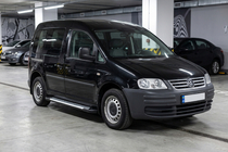 Volkswagen Caddy 2004–2010 Line-astinlaudat (2 kpl, alumiini) Vakiokiinnityssarja kuva 1