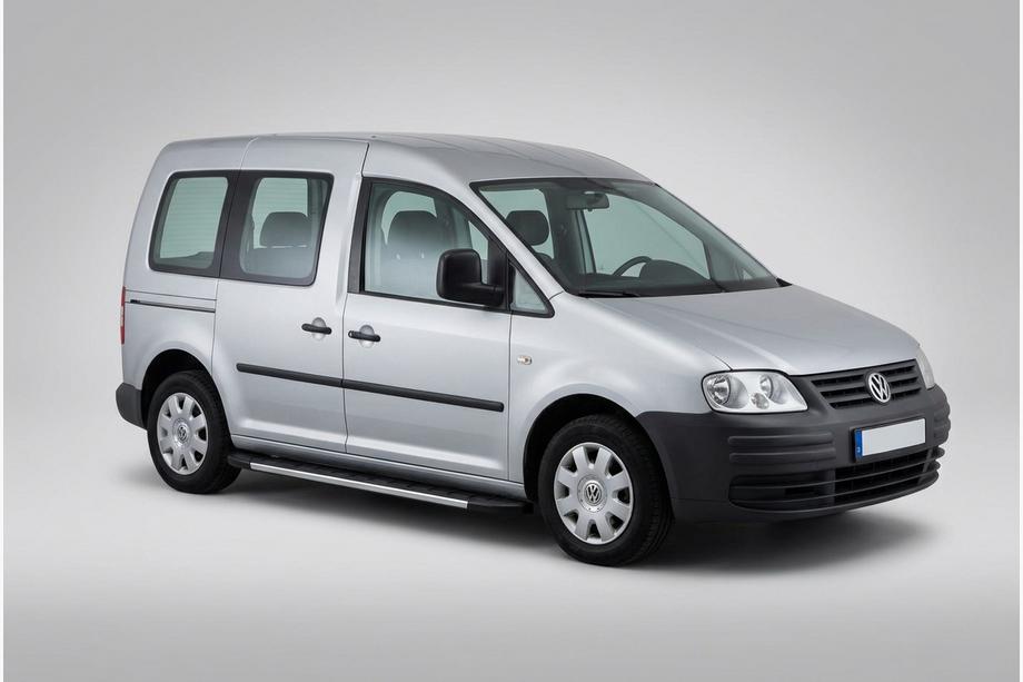 Volkswagen Caddy 2004–2010 Duru sivuportaat (2 kpl, alumiini) Maxi-alusta Image