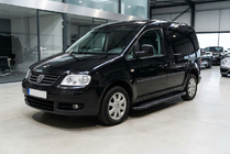 Volkswagen Caddy 2004–2010 Sivuporrast Bosphorus Black (2 kpl, alumiini) Maxi-alusta kuva 1