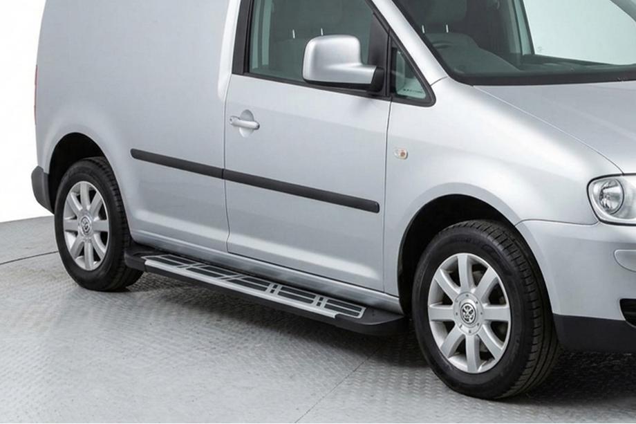 Volkswagen Caddy 2010–2015 Sunrise sivuportaat (2 kpl, alumiini) Image