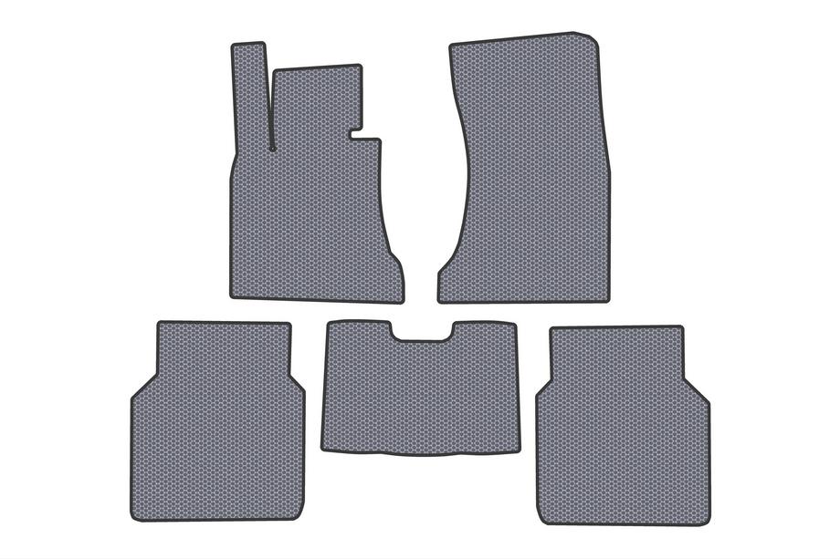BMW 7-sarja E65/66 2001–2008 Kumimatot Carsuit (E66, harmaa) Kuva 1