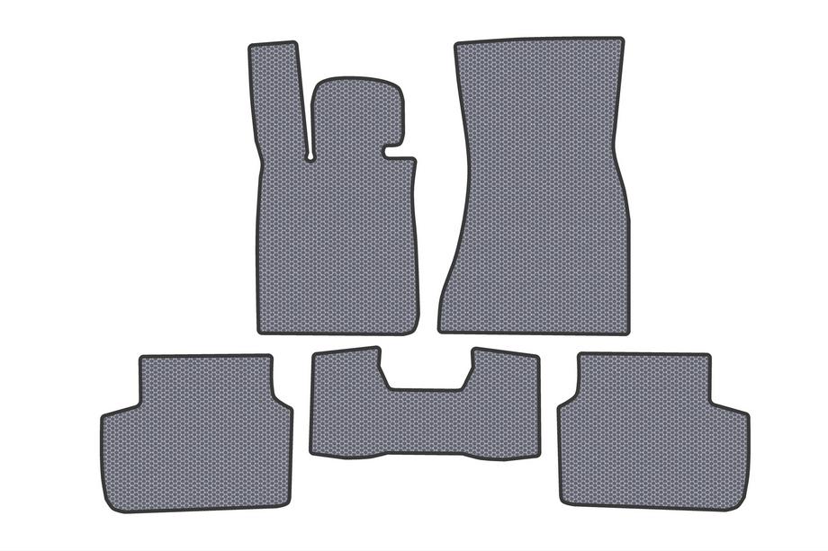 BMW 7-sarja G11/G12 2015–2022 Kumimatot Carsuit (G11, harmaa) Kuva 1