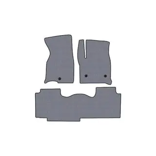 Kumimatot Carsuit (2 riviä, harmaa)