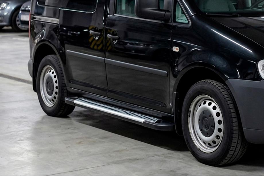 Volkswagen Caddy 2010–2015 Line-astinlaudat (2 kpl, alumiini) Maxi-alusta Image