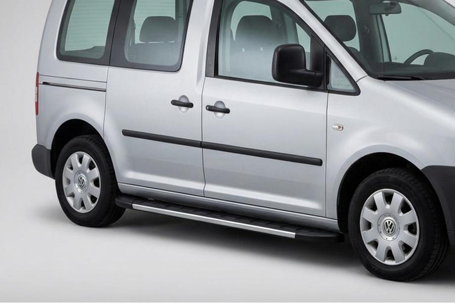 Volkswagen Caddy 2010–2015 Duru sivuportaat (2 kpl, alumiini) Image