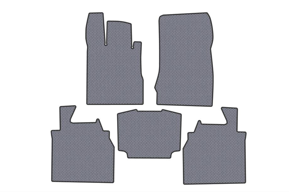 Mercedes S-sarja W220 1998–2005 Kumimatot Carsuit (Long, Harmaa) Image