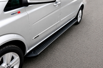 Mercedes Vito/V-class W447 2014– Allmond Black sivuportaat (2 kpl, alumiini) kuva 1