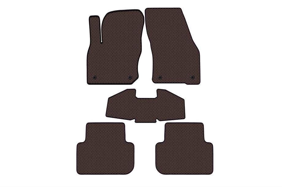 Volkswagen Tiguan 2023– Kumimatot Carsuit (Ruskea) Image