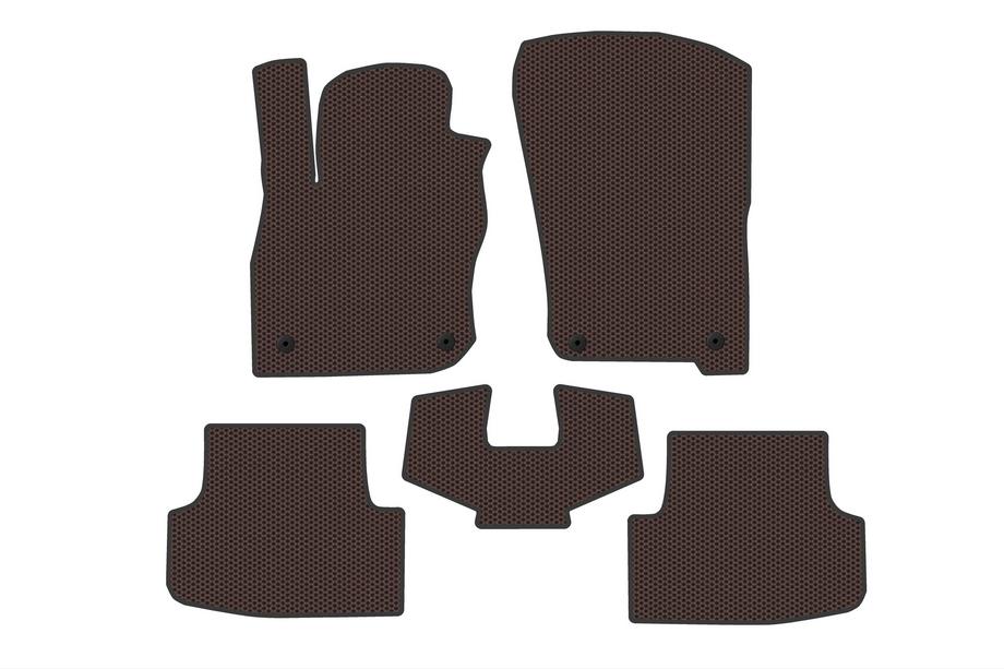 Audi A3 2020– Kumimatot Carsuit (HB, ruskea) Image