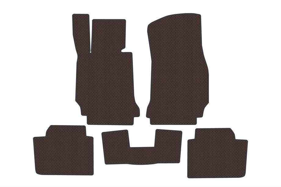 BMW 4-sarja F32/F33/F36 2012–2020 Carsuit-kumimatot F36:een, ruskea Kuva 1