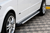 Mercedes Vito/V-class W447 2014– Line-astinlaudat (2 kpl, alumiini) kuva 1