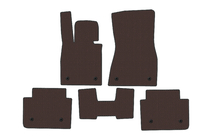 BMW 5/i5 -sarja G60/G60E/G61 2023– Carsuit kumimatot matkustamoon (i5 G60E, ruskea) kuva 1