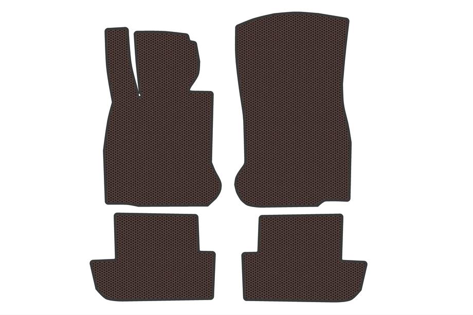 BMW 6-sarja F12/F13/F06 2011–2018 Carsuit kumimatot (F12/13, ruskea) Image