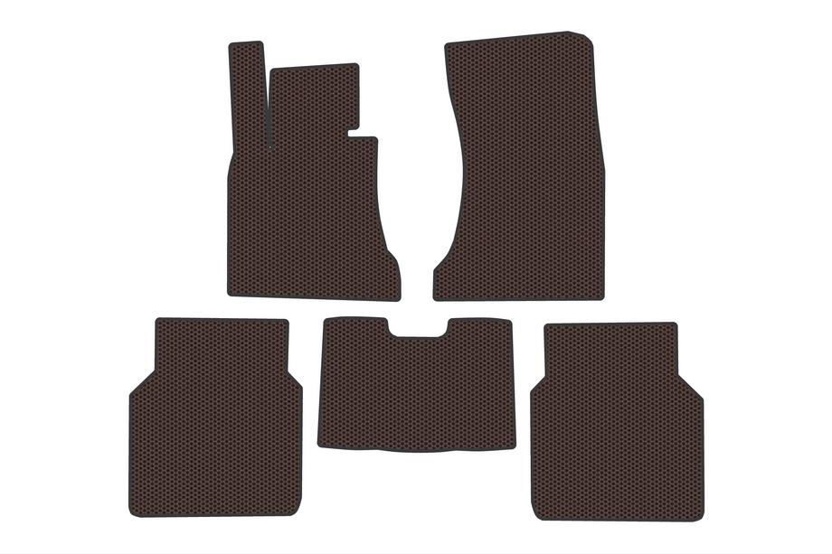 BMW 7-sarja E65/66 2001–2008 Kumimatot Carsuit (E66, ruskea) Image
