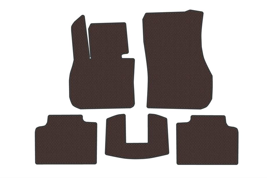 BMW X2 (U10) 2023– Carsuit kumimatot (X2:lle, ruskea) Kuva 1