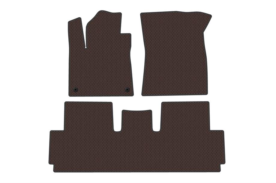 Citroen C-4 Picasso 2013–2022 Kumimatot Carsuit (Grand, 2 riviä, ruskea) Kuva 1