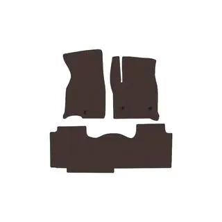 Kumimatot Carsuit (2 riviä, ruskea)