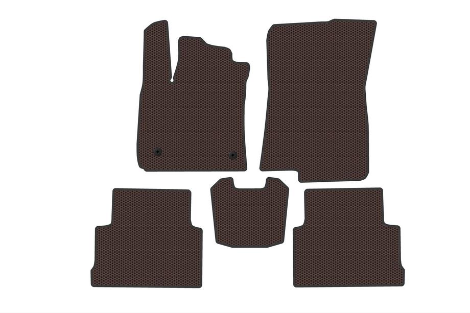 Dacia Jogger 2022– Kumimatot Carsuit (2 riviä, ruskea) Image