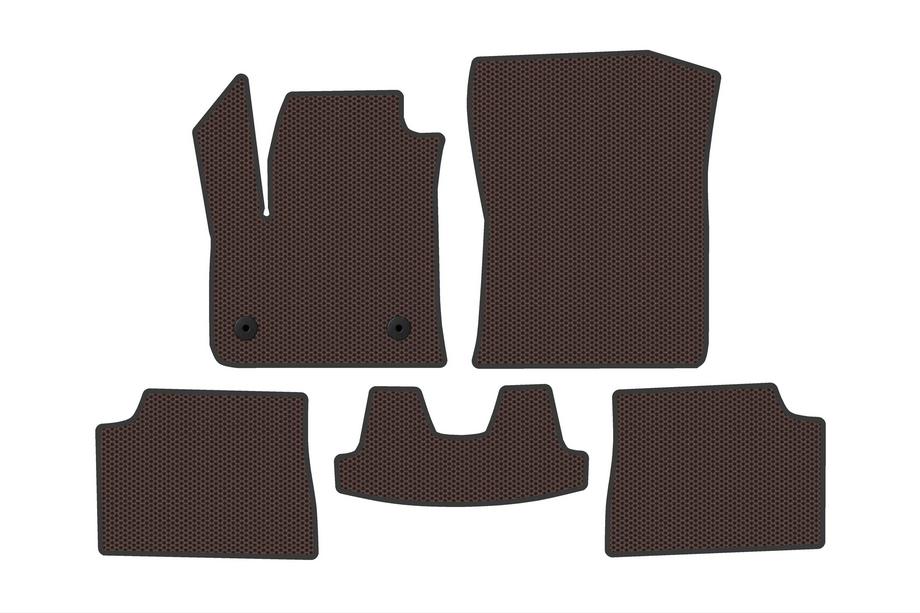Fiat 600/600e 2023– Kumimatot Carsuit (Electro, ruskea) Kuva 1