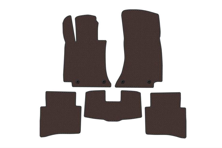 Mercedes E-class W214 2023– Carsuit kumimatot (SD, Ruskea) Image