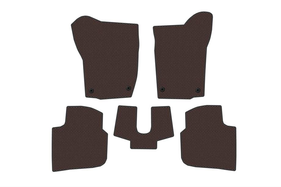 Seat Toledo 2012–2019 Kumimatot Carsuit (Ruskea) Image