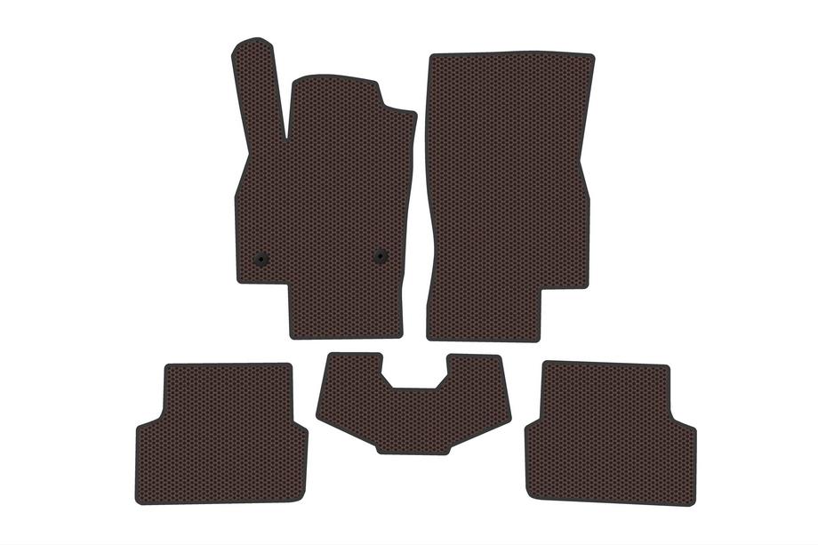 Skoda Fabia 2021– Kumimatot Carsuit (HB, ruskea) Image