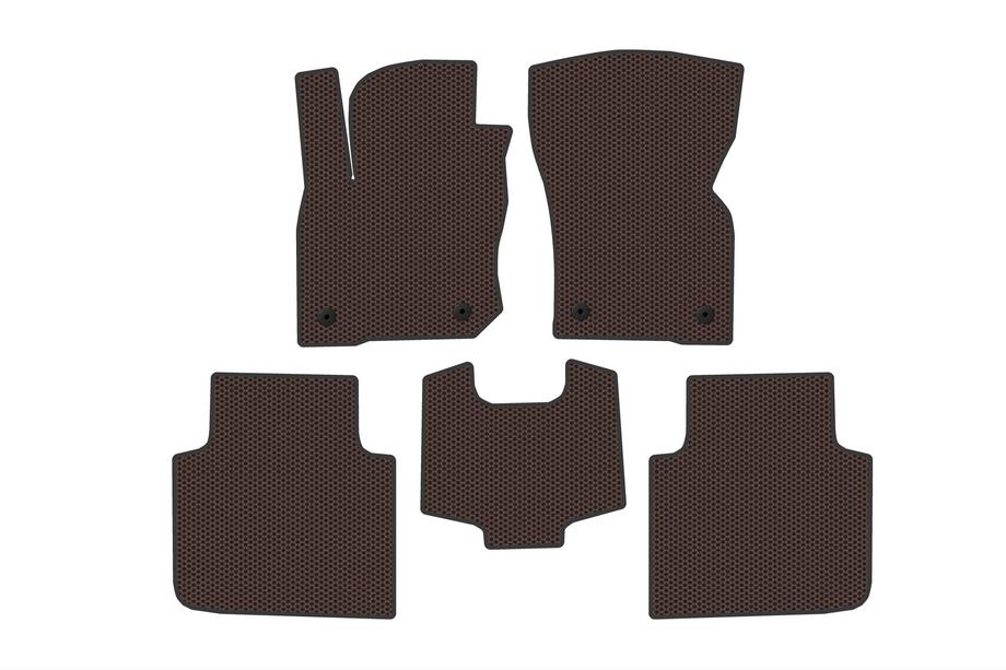 Skoda Kodiaq 2023– Kumimatot Carsuit (Ruskea) Image