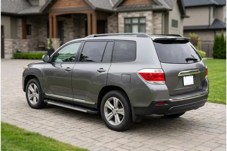 Toyota Highlander 2008–2013 RedLine V1 sivuportaat (2 kpl, alumiini) Image
