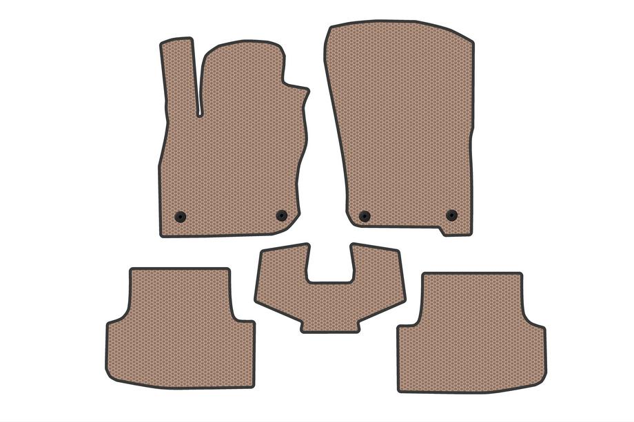 Audi A3 2020– Kumimatot Carsuit (HB, beige) Image