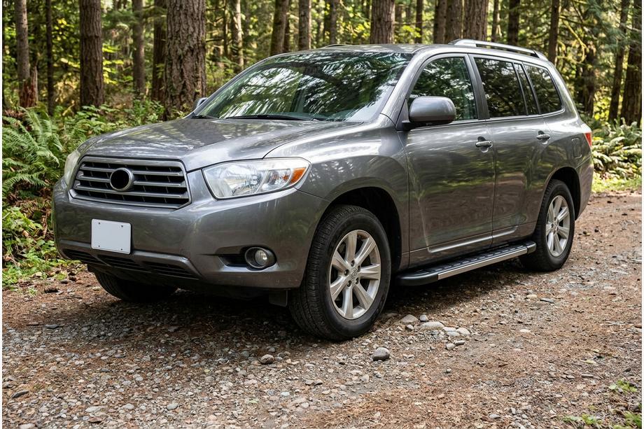 Toyota Highlander 2008–2013 Duru sivuportaat (2 kpl, alumiini) Image