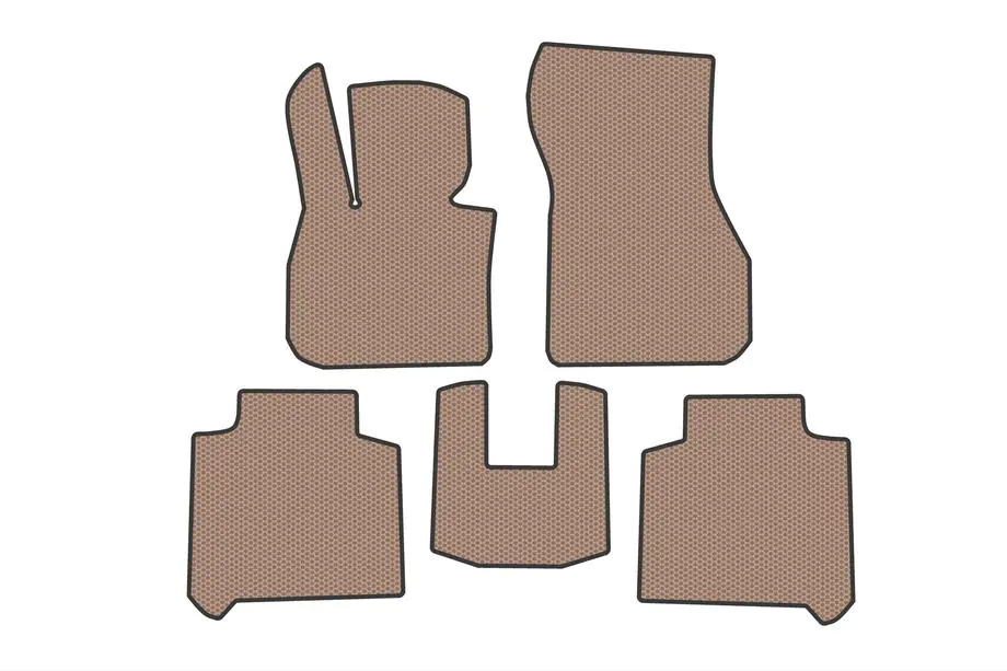 BMW 2-sarja Active Tourer F45/F46 2014–2021 Carsuit-kumimatot matkustamoon (2 riviä, F46, beige) Image