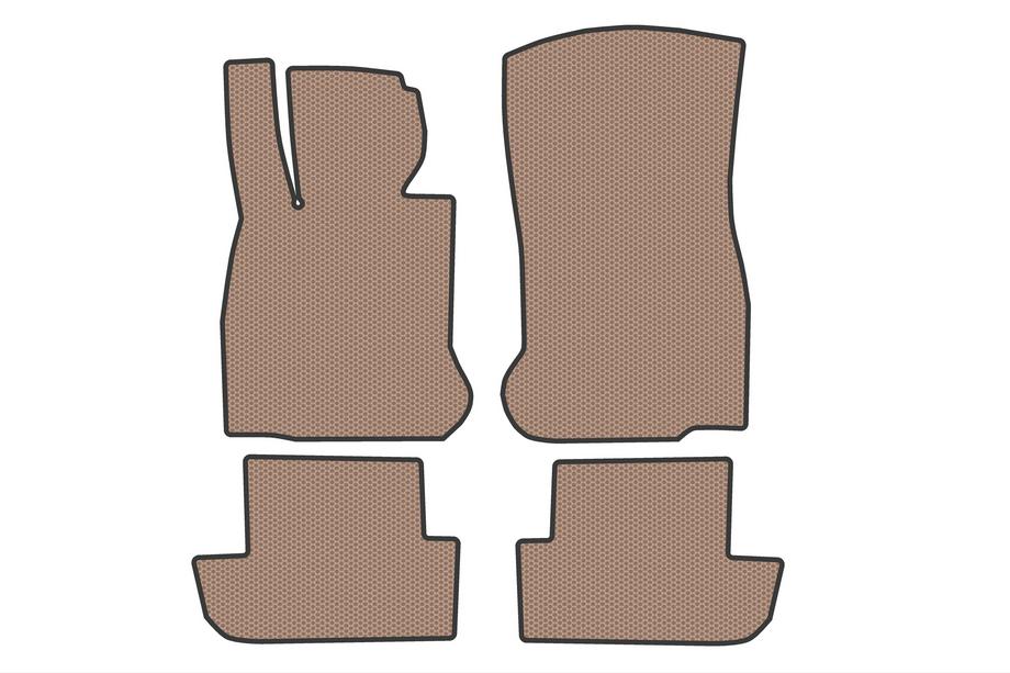 BMW 6-sarja F12/F13/F06 2011–2018 Kumimatot Carsuit (F12/13, beige) Kuva 1